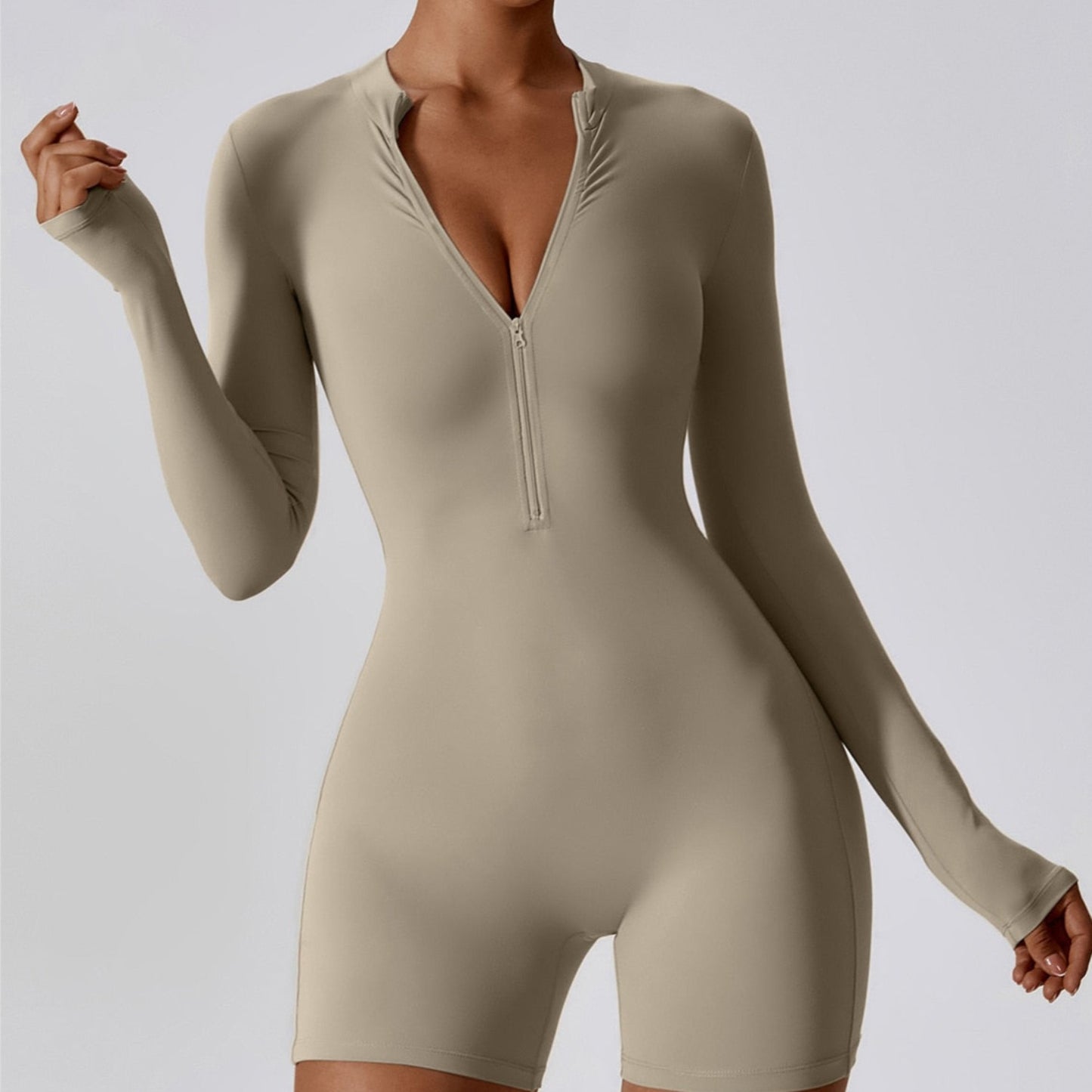 Renew long Sleeve Shorts Body Suit