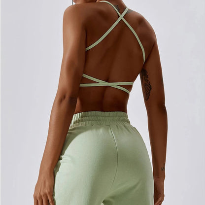 Elite Open Back Sports Bra