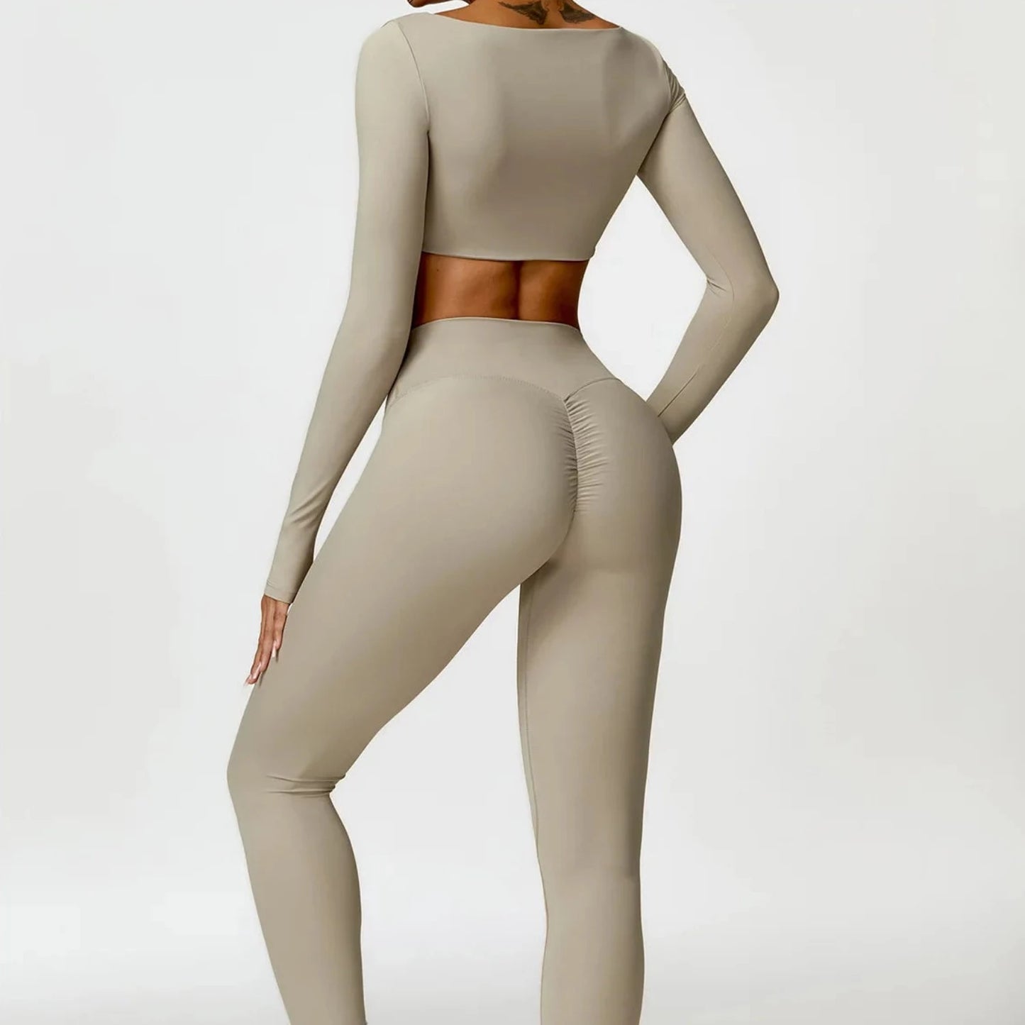 Vital Cropped Long Sleeve + Leggings Set