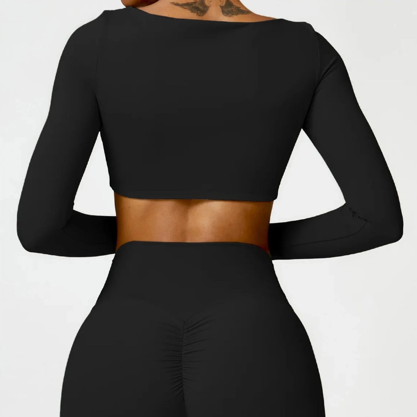 Vital Cropped Long Sleeve + Shorts Set