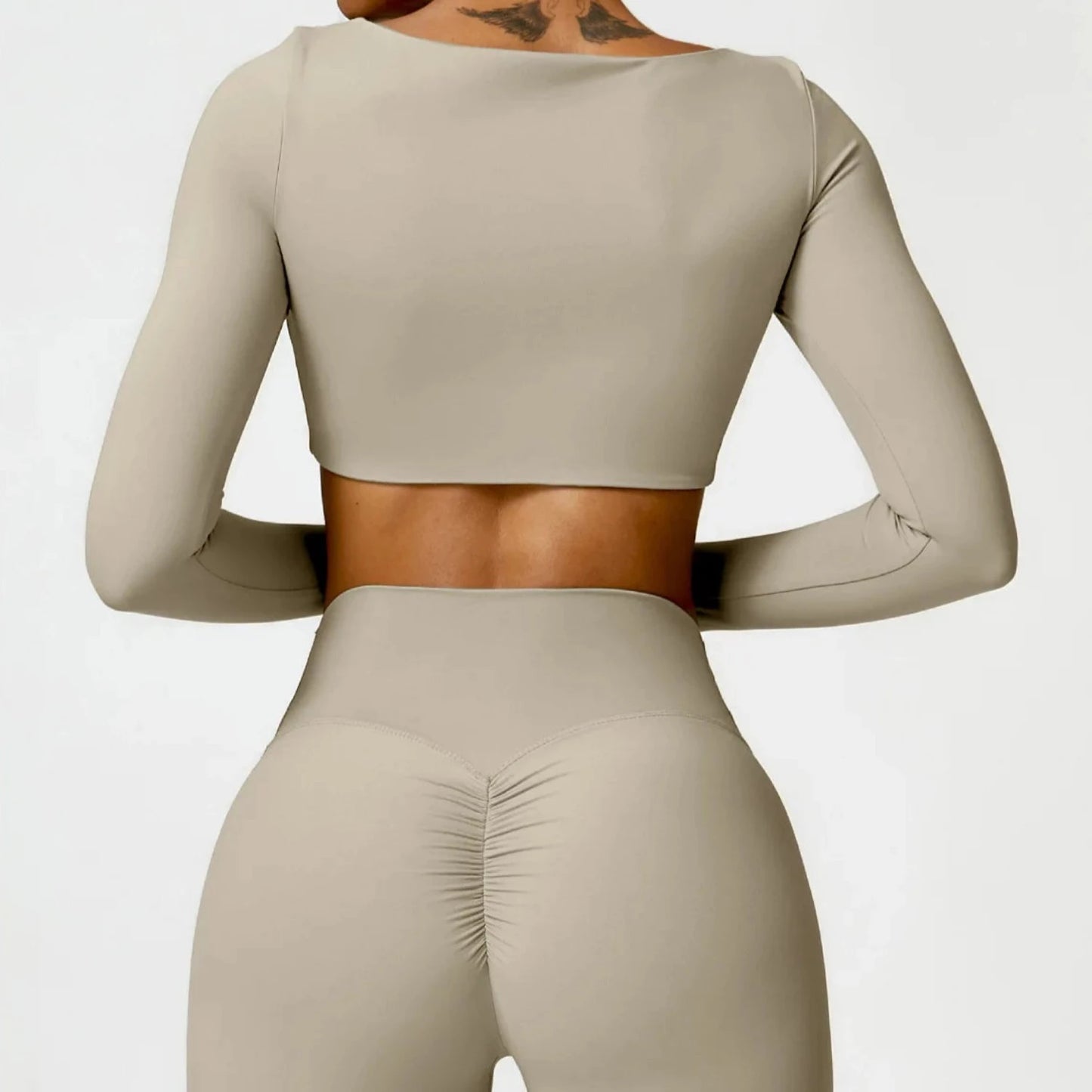 Vital Cropped Long Sleeve + Shorts Set