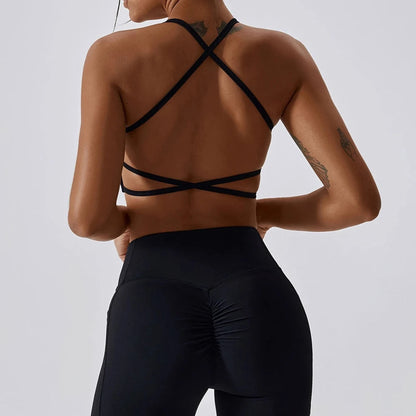 Elite Open Back Sports Bra